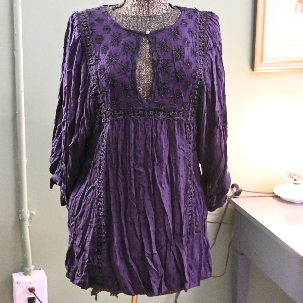 NWOT Free People Long Sleeve Tunic